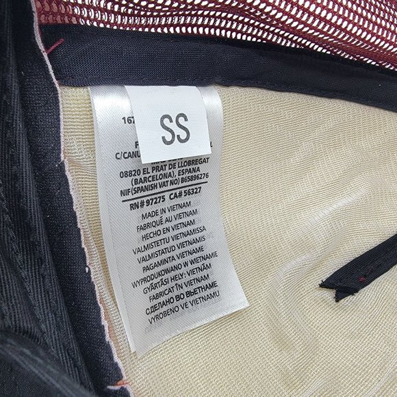 Fox Racing Repented Adults Dark Red Trucker Hat Breathable Adjustable Comfort - Picture 9 of 10